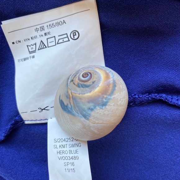 Old Navy Knit Swing Dress Hero Blue XSP - Picture 6 of 7